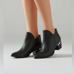 Elegant Black Ankle Booties